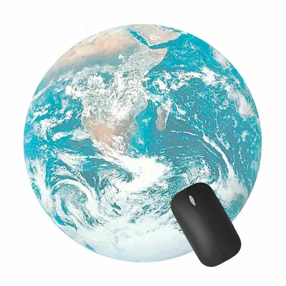 Space Round Mouse Pad PC Gaming Non Slip Mice Mat For Laptop Notebook Computer Gaming Mouse Pad - Lootquake