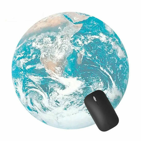 Space Round Mouse Pad PC Gaming Non Slip Mice Mat For Laptop Notebook Computer Gaming Mouse Pad - Lootquake