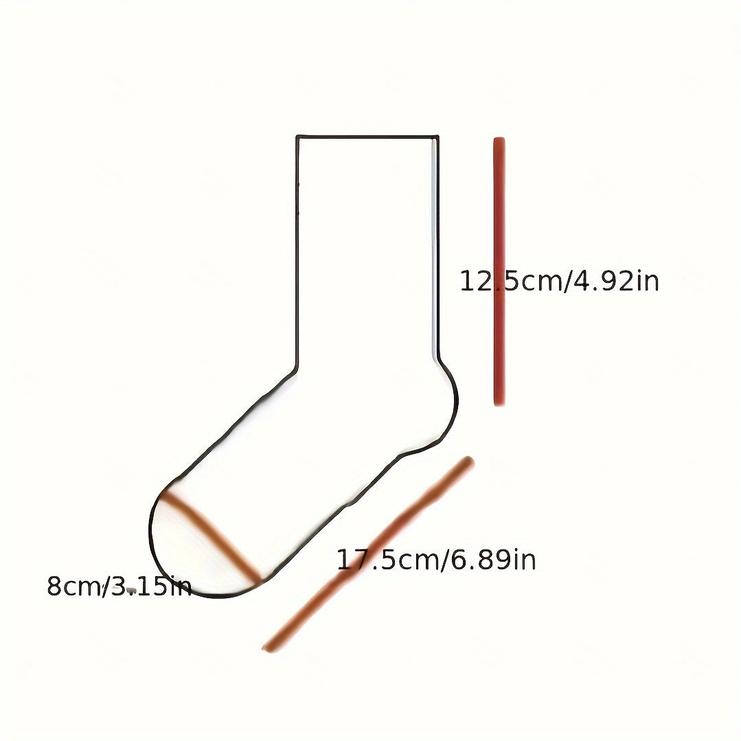 3 paires de chaussettes mignonnes en forme d'ours pour l'automne et l'hiver