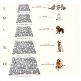 Tapis d'hiver chaud pour animaux de compagnie - Tapis carré doux et épais avec motif étoile, garnissage en fibre de polyester, adapté aux chiens de très petite et grande taille - Couverture isolante pour chat et chien, pour chenil et usage domestique