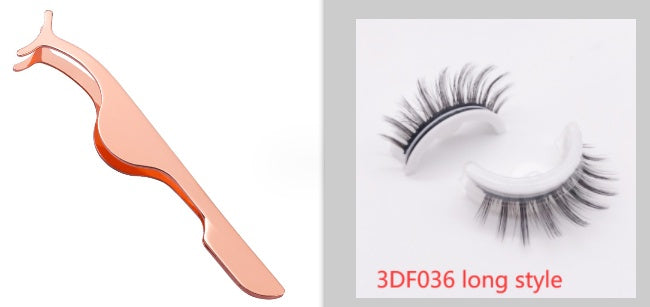 Reusable 3D Self-Adhesive Mink Lashes