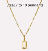 Personalized Stainless Steel Necklace Customization - Lootquake