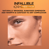L'OREAL Paris Infallible Up to 24hr Fresh Wear Soft Matte Bronzer