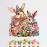 Easter Sweet Couple Holiday Door Decor by G. Debrekht - Easter Spring Decor - 8652768H