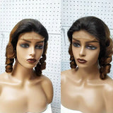 Double Drawn Funmi Hair Wigs  Lace Wig Spring Curly - Lootquake