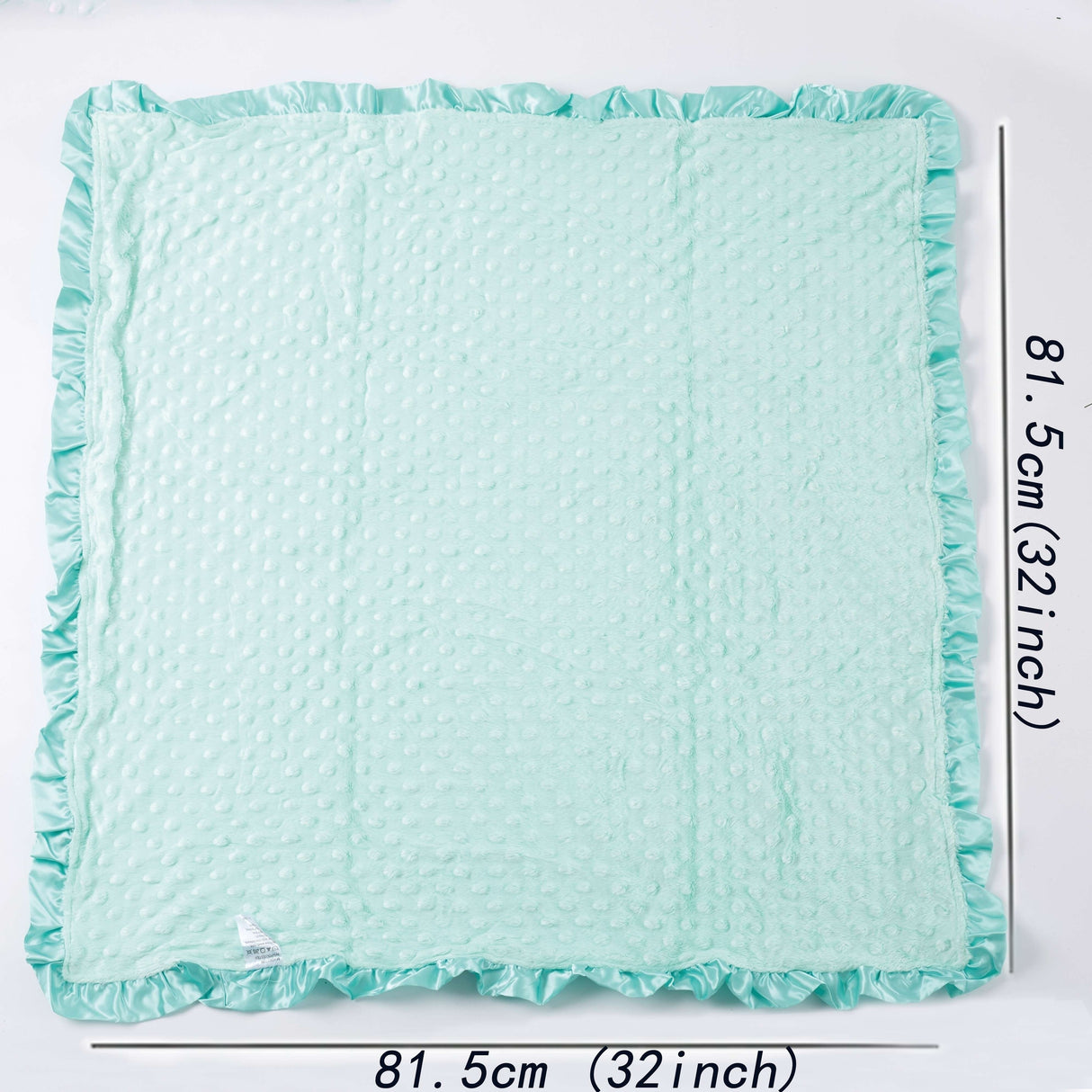 Couverture polaire ultra douce à carreaux pour filles, 81 x 81 cm – Confortable, élégante et chaude – Cadeau idéal pour Noël, Halloween et Thanksgiving