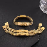 Retro Stainless Steel Three-dimensional Design Bracelet - Lootquake