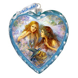 Adorno de cristal "Amistad de jardín", edición limitada, de Strelkina, G. DeBrekht - Decoración navideña - 738-091-ST