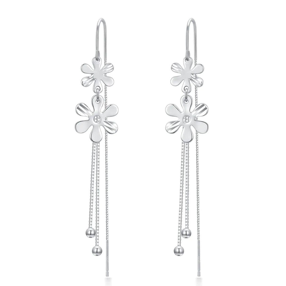 VONALA Threader Earrings for Women Dangle Earrings Long Chain Earrings Hypoallergenic Earrings Tassel Earrings for Women Fashion - Lootquake