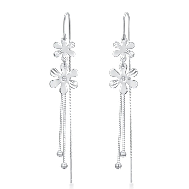 VONALA Threader Earrings for Women Dangle Earrings Long Chain Earrings Hypoallergenic Earrings Tassel Earrings for Women Fashion - Lootquake