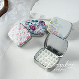 Manicure Watercolor One-piece Flip Small Iron Box 24-piece Portable Mini Palette