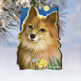 Adornos de madera "Listo cuando tú lo estés" de Laura Seeley - Decoración para mascotas, perros y gatos - 8511018-LS