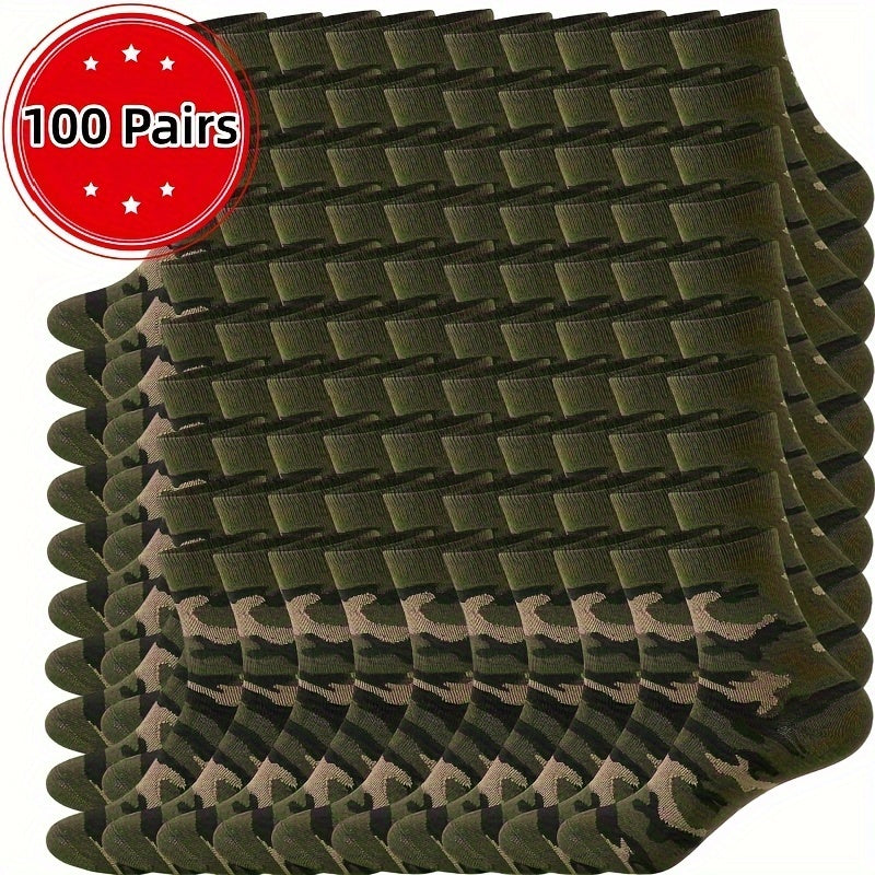 Lot de 5/30 paires de chaussettes tendance pour homme, respirantes, confortables et décontractées, idéales pour le sport en extérieur et en toutes saisons.