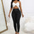Ladies' Solid Color Casual Style Tight Fitting High Waist Slim Fit Slit Detail Pants Waist Ring Fake Belt Design Sense Tapered Pants - Lootquake