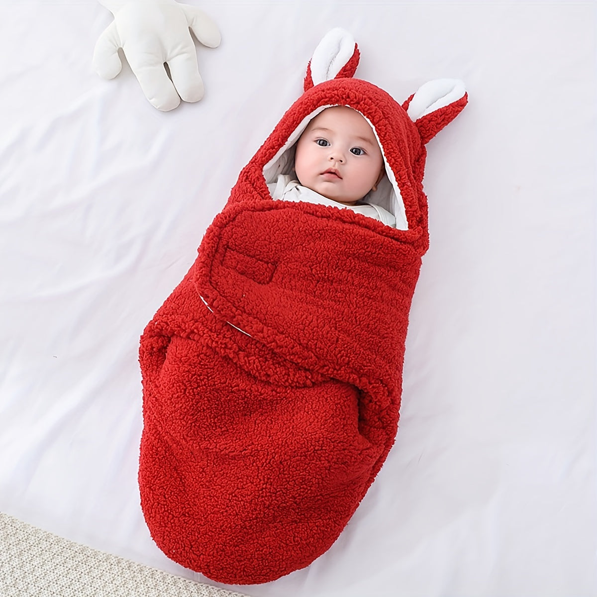 Gigoteuse luxueuse et douce pour bébé - Couverture douillette et chaleureuse pour les 0 à 6 mois - Gigoteuse sécurisée pour filles et garçons - Cadeau unisexe idéal pour Noël, Halloween et Thanksgiving