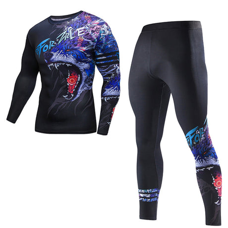 Men's Sweat-absorbent Quick-drying Fitness Suit - Lootquake