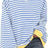 Striped Sweatshirt In Contrasting Colors - Lootquake
