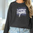 Women's Fashionable Solid Color Printed Long Sleeved Sweatshirt - Lootquake