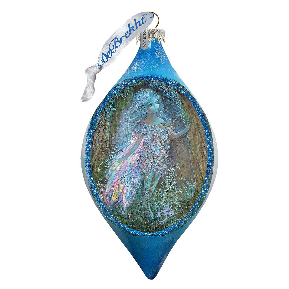 Adorno de cristal de hada del bosque de Josephine Wall - Decoración navideña - 757-402-JW