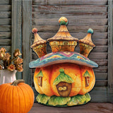 Decoración de Halloween con forma de castillo de calabaza de G. DeBrekht - Decoración de Halloween para Acción de Gracias - 8158413H