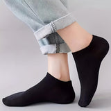 Calcetines tobilleros esenciales (1/5/10/20/30 pares): suaves, ligeros, de corte bajo, versátiles y cómodos para mujer.