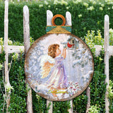 Little Christmas Joy Christmas Door Decor by D. Gelsinger - Christmas Santa Snowman Decor - 8121118H-1622