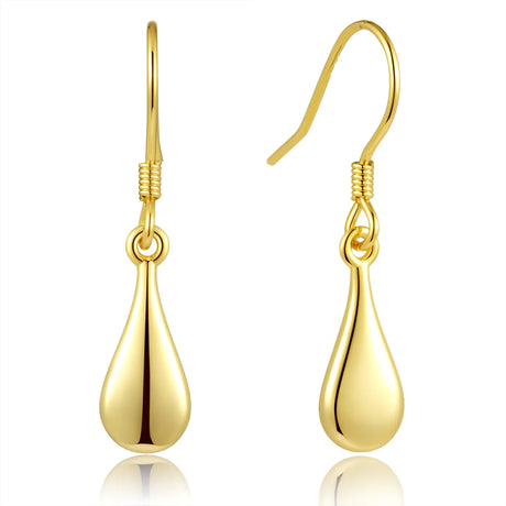 ToHeart Tear Drop Earrings Jewelry Drop Earrings Lightweight Gold Earrings Dangle Gifts Bff Birthday - Lootquake