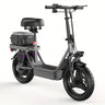 Trottinette électrique pour adultes, avec siège, moteur 740 W, autonomie jusqu'à 32 km/h, batterie 48 V 56,4 V 15 Ah, pneu 14 pouces, avec boîte arrière.