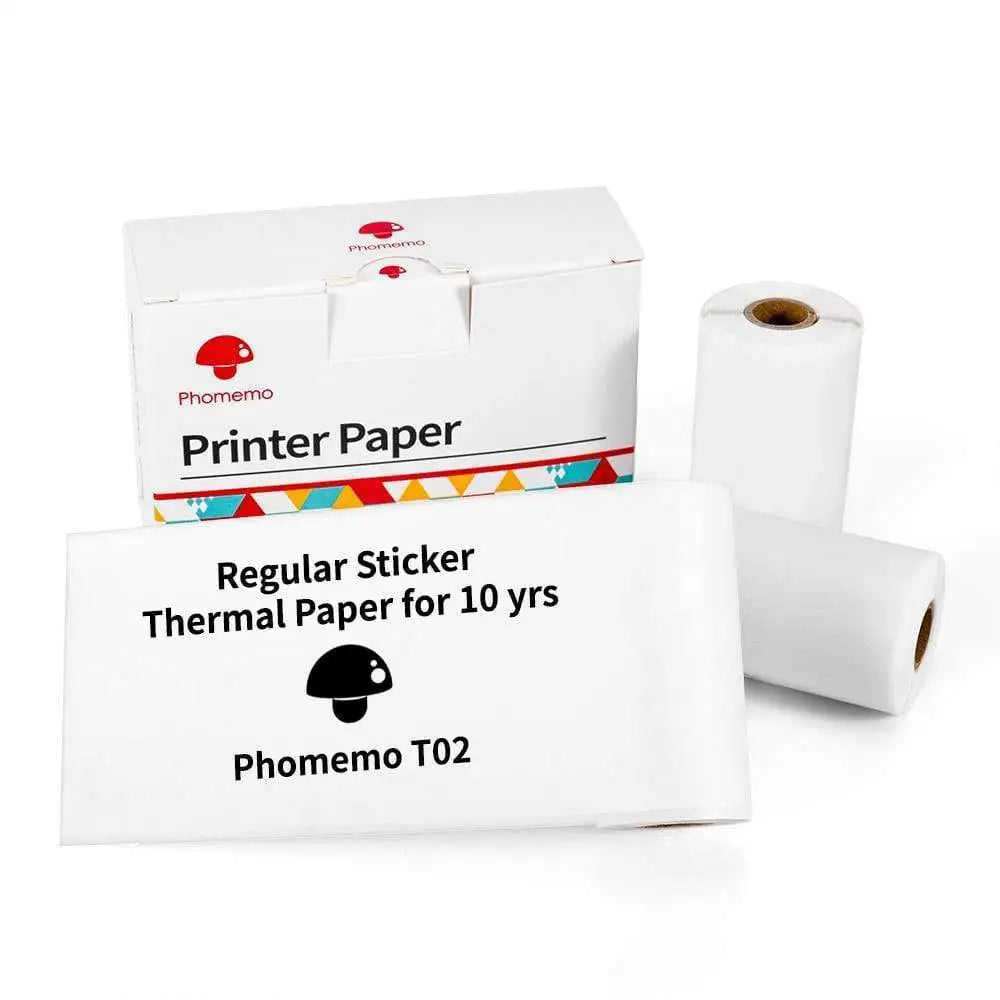 Portable Mini Printer for Students and Hobbyists, Bluetooth Thermal Label Printer - Lootquake