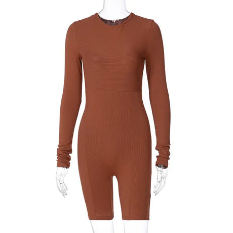 Women's Leggings New Knit Slim-fit Hip Lift Sports Yoga Jumpsuit - Lootquake