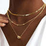 Necklace Zircon-laid Necklace Suit Women - Lootquake