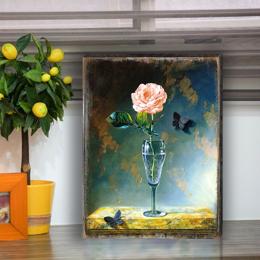 Arte mural de madera Ameya Rose Art de Nature Wonders - Decoración infantil para el hogar - 95350B