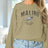 Women's Fashionable Solid Color Printed Long Sleeved Sweatshirt - Lootquake
