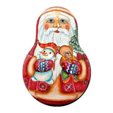 Decoración navideña para puerta con muñeco de Papá Noel de G. DeBrekht - Decoración navideña con muñeco de nieve de Papá Noel - 8115011H