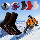 3 pares de calcetines autocalentables de bienestar - Aislamiento térmico ultracálido para el invierno - Conjunto de calcetines cortos cómodos - Enfoque en el cuidado de la salud