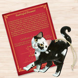 Cookie N Creme Cat Wooden Ornaments by Laura Seeley - Pets Dog and Cats Decor - 8512064-LS