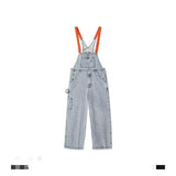Jumpsuit Suspender Men's Business Shirt Wide Leg Pants - Lootquake