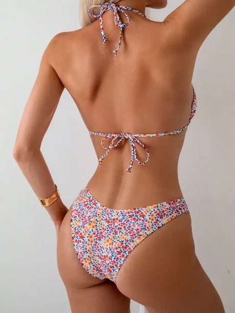 Women's Two-piece Casual Swimsuit P58 Decor - Lootquake