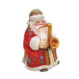 Jazzman Santa Christmas Door Decor by G. DeBrekht - Christmas Santa Snowman Decor - 8116211H