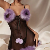 Sexy Pajamas Seductive Plush Sexy Lingerie - Lootquake