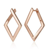 French Hollow Pattern Heart-shaped Earrings - Lootquake