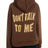 2023 Letters Print Casual Loose Long -sleeved Hooded Sweater - Lootquake