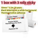 Portable Mini Printer for Students and Hobbyists, Bluetooth Thermal Label Printer - Lootquake