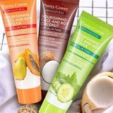 Cucumber Coconut Papaya Facial Exfoliating Gel Cream 100ml Body Cleansing - Lootquake