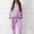 Women's Fashion Casual Printed Top Pants Set - Lootquake