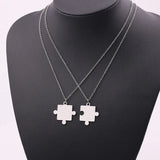 Matching Puzzle Piece Pendant Necklaces - Lootquake