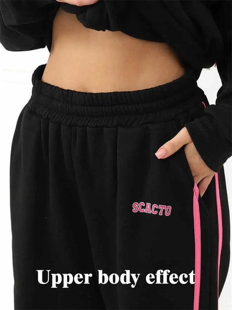 Women's Fashion Casual Printed Top Pants Set - Lootquake
