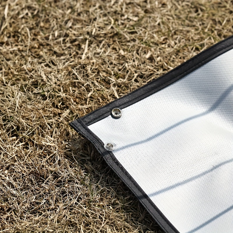 Couverture anti-feu résistante à la chaleur et au feu, 1 pièce - Revêtement en silicone haute température ultra-résistant - Idéale pour les aventures en plein air : camping, pique-niques et rassemblements dans le jardin