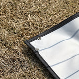 Couverture anti-feu résistante à la chaleur et au feu, 1 pièce - Revêtement en silicone haute température ultra-résistant - Idéale pour les aventures en plein air : camping, pique-niques et rassemblements dans le jardin