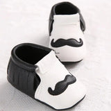Baby Shoes, Infant Soft Sole Mustache Walker Shoes - Lootquake